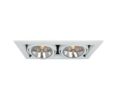 Купить Встраиваемый светильник Arte Lamp Cardani A5935PL-2WH Встраиваемый светильник Arte Lamp Cardani A5935PL-2WH