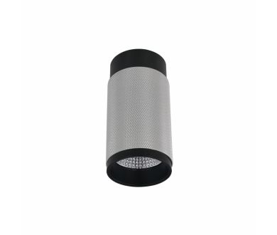 Купить Накладной светильник iLedex Delta 1954-10W-3000K-36 BK+SL Накладной светильник iLedex Delta 1954-10W-3000K-36 BK+SL