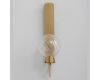 Бра Crystal Lux BELLA AP1 BRASS