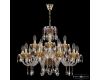 Подвесная люстра Bohemia Ivele Crystal 5417/10+5/240 G Shampan/M-1H