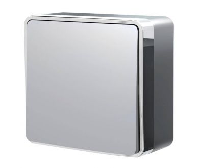 Купить Выключатель одноклавишный проходной Werkel Gallant серебряный W5012006 4690389167096 Выключатель одноклавишный проходной Werkel Gallant серебряный W5012006 4690389167096