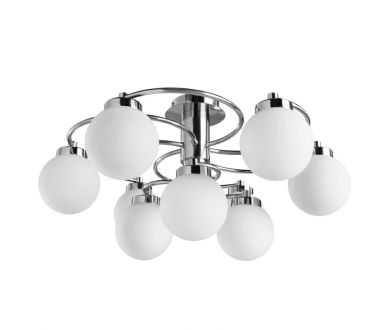 Купить Потолочная люстра Arte Lamp Cloud A8170PL-9SS Потолочная люстра Arte Lamp Cloud A8170PL-9SS