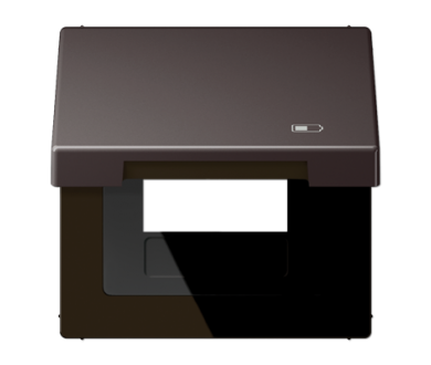 Купить Рамка с подпружиненной крышкой для USB-механизмов Jung AL2990KLUSBD Рамка с подпружиненной крышкой для USB-механизмов Jung AL2990KLUSBD