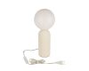 Настольная лампа Arlight SP-SILKA-TAB-R150-6W Warm2700 (WH, 330 deg, 230V, TOUCH-DIM) (IP20, Натуральный шелк) 056890