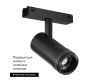 Трековый магнитный светильник Arlight MAG-VIBE-SPOT-ZOOM-R47-10W Day4000 (BK, 20-55 deg, 48V) 044482