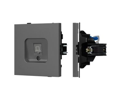 Купить Механизм компьютерной розетки Arlight SCT-TENDO-MPC1-SFPL-GR (RJ-45, CAT6) 054593 Механизм компьютерной розетки Arlight SCT-TENDO-MPC1-SFPL-GR (RJ-45, CAT6) 054593