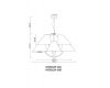Подвесная люстра Arte Lamp Rondo A4086LM-6AB