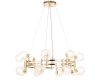 Подвесная люстра Crystal Lux LUXURY SP16 GOLD