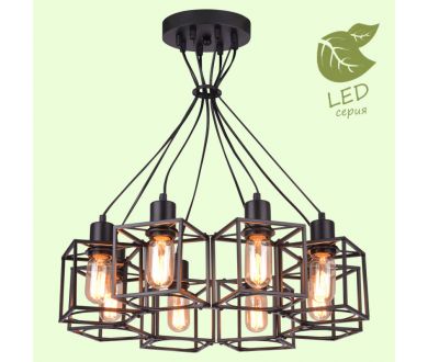 Купить Подвесная люстра Lussole Loft Badger GRLSP-9541 Подвесная люстра Lussole Loft Badger GRLSP-9541