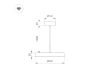 Подвесной светильник Arlight SP-ELEGANT-R300-17W Warm3000 (BK, 120 deg, 230V) 033921(1)