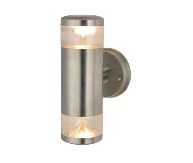 Купить Уличный настенный светильник Arte Lamp Intrigo A8161AL-2SS Уличный настенный светильник Arte Lamp Intrigo A8161AL-2SS