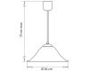 Подвесной светильник Arte Lamp Cucina A4020SP-1WH