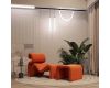 Трековый магнитный светильник Arlight MAG-ORIENT-TUBE-HANG-L500-7W Day4000 (BK, 360 deg, 48V) 041595