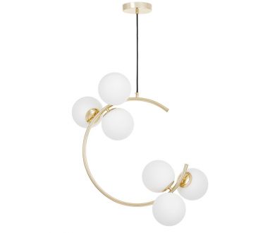 Купить Подвесная люстра Lumina Deco Bonio LDP 7031-6 F.GD Подвесная люстра Lumina Deco Bonio LDP 7031-6 F.GD
