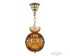 Подвесной светильник Bohemia Ivele Crystal 5480/17 G Amber/M-1G