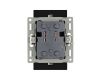 Механизм электрической розетки Arlight SCT-MEUD-PL-BK (250V, 16A) 043765