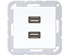 Розетка USB Jung MAA1153WW
