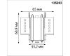 Соединитель Г-образный Novotech Shino Smal 135283