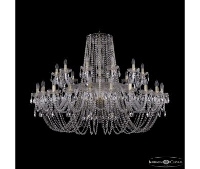 Купить Подвесная люстра Bohemia Ivele Crystal 1402/24+12/530 G Подвесная люстра Bohemia Ivele Crystal 1402/24+12/530 G