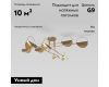 Потолочная люстра Eurosvet Grazia 70148/8 золото Smart a062039