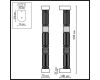 Настенный светильник Odeon Light L-Vision Collier 5455/18WL