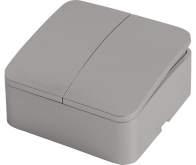 Купить Выключатель двухклавишный Stekker София MSW10-20-03 49297 Выключатель двухклавишный Stekker София MSW10-20-03 49297