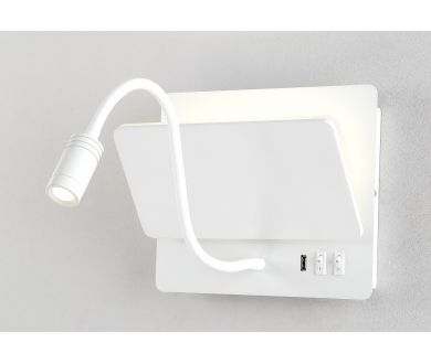 Бра Crystal Lux DUO AP9W LED WH