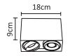Потолочный светильник Arte Lamp A5655PL-2WH