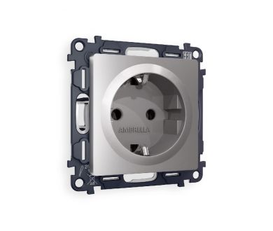Купить Комплект механизма розетки с/з на винтовых зажимах Ambrella Volt Alfa MA506010 Комплект механизма розетки с/з на винтовых зажимах Ambrella Volt Alfa MA506010