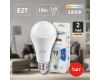 Лампа светодиодная Эра E27 19W 4000K LED A65-19W-840-E27 Б0031703
