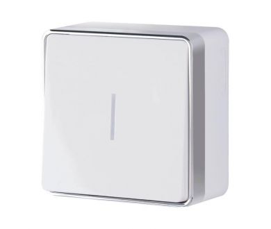 Купить Выключатель одноклавишный с подсветкой Werkel Gallant белый W5010101 4690389163791 Выключатель одноклавишный с подсветкой Werkel Gallant белый W5010101 4690389163791