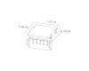 Коннектор токопроводящий Arte Lamp Strip-accessories A32-12-RGBW