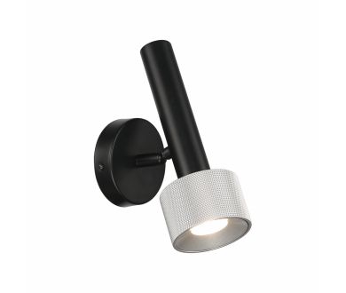 Спот iLedex Delta 2360-1 BK+SL