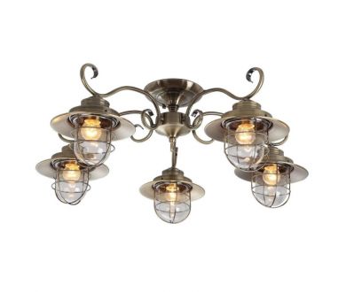 Купить Потолочная люстра Arte Lamp 6 A4579PL-5AB Потолочная люстра Arte Lamp 6 A4579PL-5AB