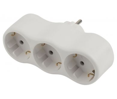 Купить Разветвитель электрический Эра SPx-3e-W Б0053479 Разветвитель электрический Эра SPx-3e-W Б0053479