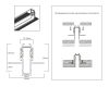 Шинопровод низковольтный встраиваемый с торц. Заглушк. 2шт Ambrella Light Track System GL1922