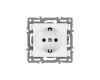 Механизм электрической розетки Arlight SCT-MEU1-PL-WH (250V, 16A) 043730