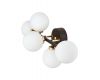 Настенный светильник Lumina Deco Marsiada LDW 6033-5 BK+F.GD
