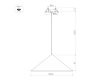 Подвесной светильник Arlight SP-MAKOTO-R300-10W Warm2700 (WH, 36 deg, 230V, TRIAC) 057218