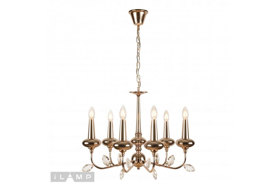Подвесная люстра iLamp Dames 1020-6GD