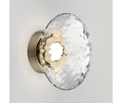 Купить Настенный светильник Eurosvet Ripple 50389/1 LED латунь a069025 Настенный светильник Eurosvet Ripple 50389/1 LED латунь a069025