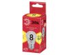 Лампа светодиодная Эра E27 8W 2700K LED P45-8W-827-E27 R Б0053028