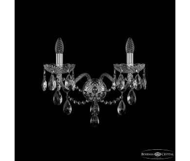 Купить Бра Bohemia Ivele Crystal 1415B/2/200/XL Ni Бра Bohemia Ivele Crystal 1415B/2/200/XL Ni