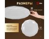 Потолочный светильник Эра Классик без ДУ SPB-6 WH 36W-4K Slim Sparkle
