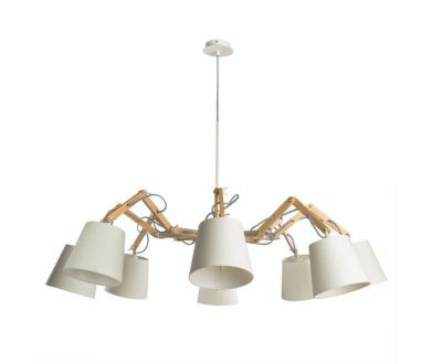 Купить Подвесная люстра Arte Lamp Pinocchio A5700LM-8WH Подвесная люстра Arte Lamp Pinocchio A5700LM-8WH