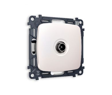 Купить Комплект механизма TV розетки проходной 5-1000 MHz 4dB Ambrella Volt Omega MO213030 Комплект механизма TV розетки проходной 5-1000 MHz 4dB Ambrella Volt Omega MO213030