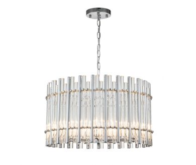 Купить Подвесная люстра Indigo Violino 12025/7P Chrome V000308 Подвесная люстра Indigo Violino 12025/7P Chrome V000308