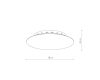 Основание для светильника Nowodvorski Cameleon Canopy A mini White 10017
