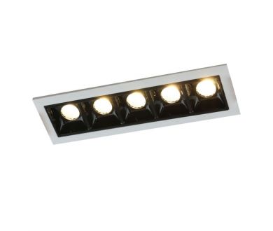 Купить Встраиваемый светодиодный светильник Arte Lamp Grill A3153PL-5BK Встраиваемый светодиодный светильник Arte Lamp Grill A3153PL-5BK