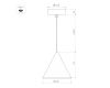 Подвесной светильник Arlight SP-MAKOTO-R180-10W Warm2700 (BK, 36 deg, 230V, TRIAC) 057206